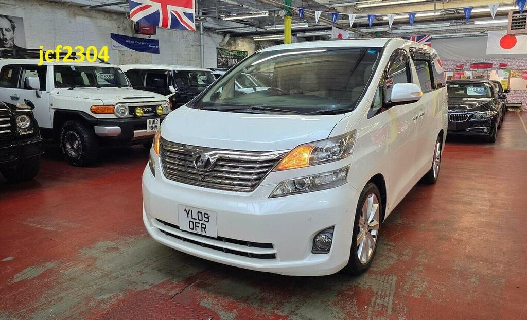 Toyota Vellfire Mpv 3.5 Ultra Luxury Pack 4Wd Recliner Seats 2009 White