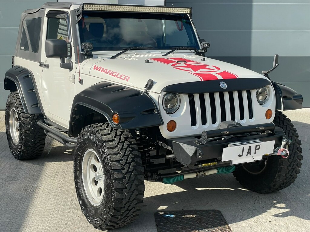 Jeep Wrangler Convertible Amazing Rust Free Chassis White #4