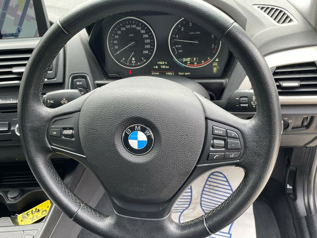 BMW 1 Series 116D Sport White #45
