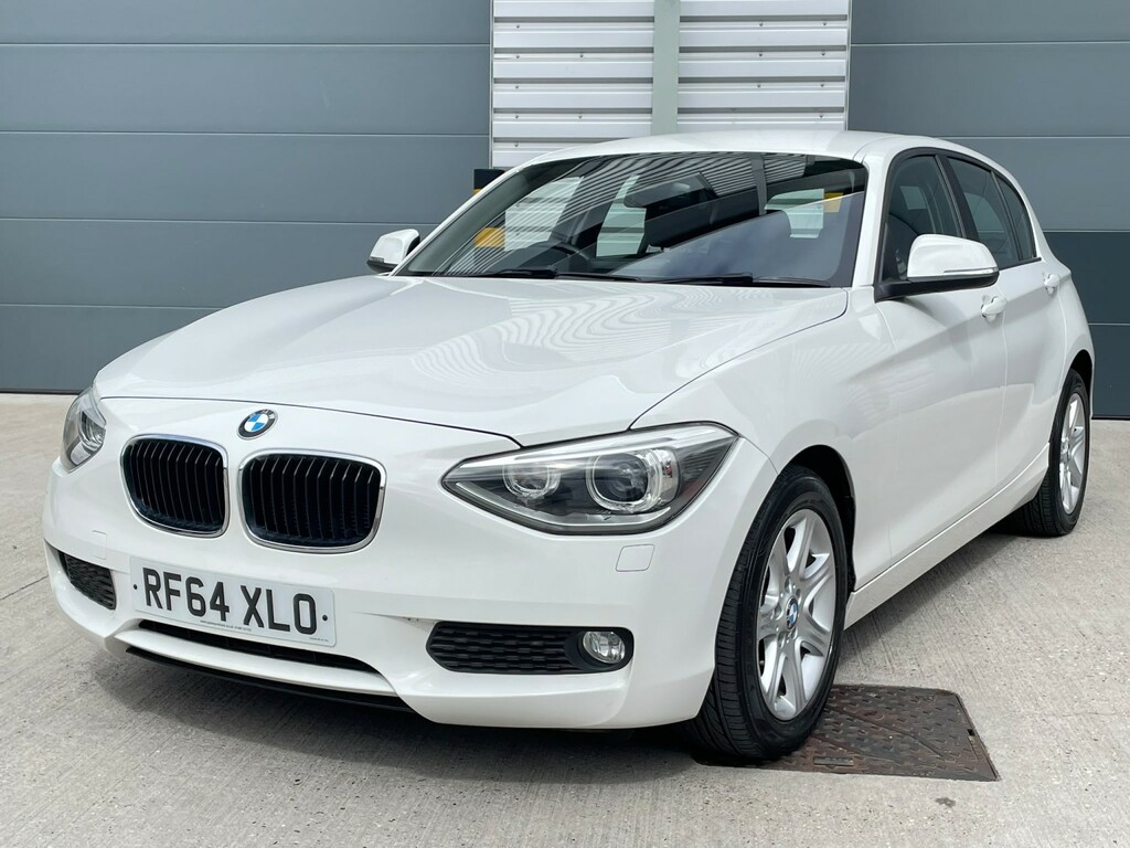 BMW 1 Series 116D Sport White #38
