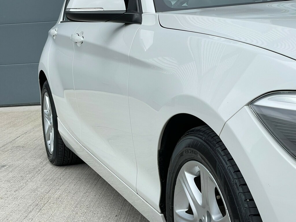 BMW 1 Series 116D Sport White #6