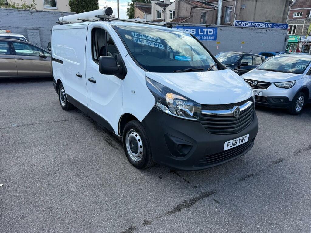 Vauxhall Vivaro 1.6 Cdti 2900 L1 H1 Euro 6 Ss White
