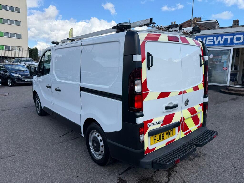 Vauxhall Vivaro 1.6 Cdti 2900 L1 H1 Euro 6 Ss White #5
