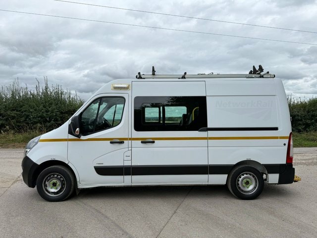 Vauxhall Movano 2.3 Turbo D 135Ps H2 Van Silver #10