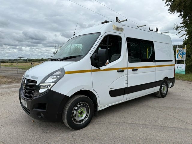 Vauxhall Movano 2.3 Turbo D 135Ps H2 Van Silver #9