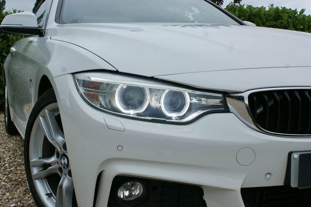 BMW 4 Series Gran Coupe 2.0 420D M Sport Coupe Euro 6 S S White #5