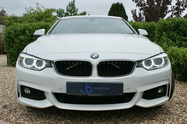 BMW 4 Series Gran Coupe 2.0 420D M Sport Coupe Euro 6 S S White #4