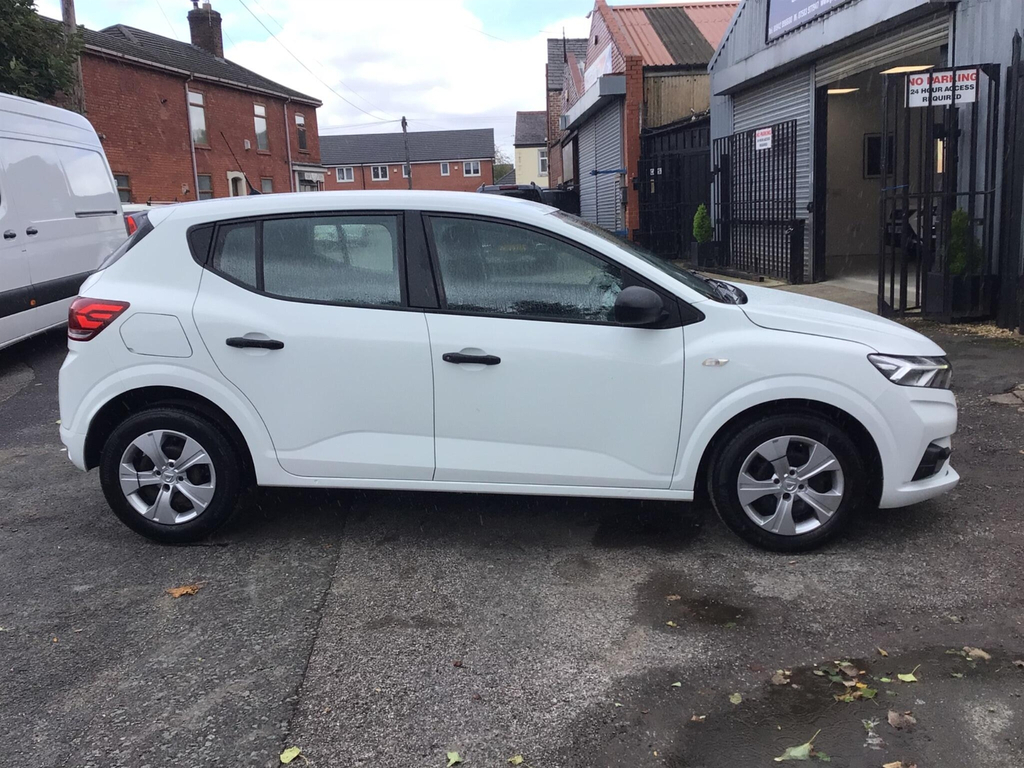 Dacia Sandero 1.0 Sce Essential Euro 6 Ss White #6