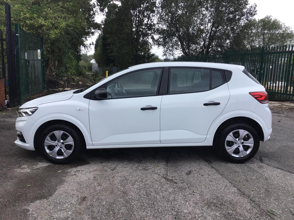 Dacia Sandero 1.0 Sce Essential Euro 6 Ss White #5