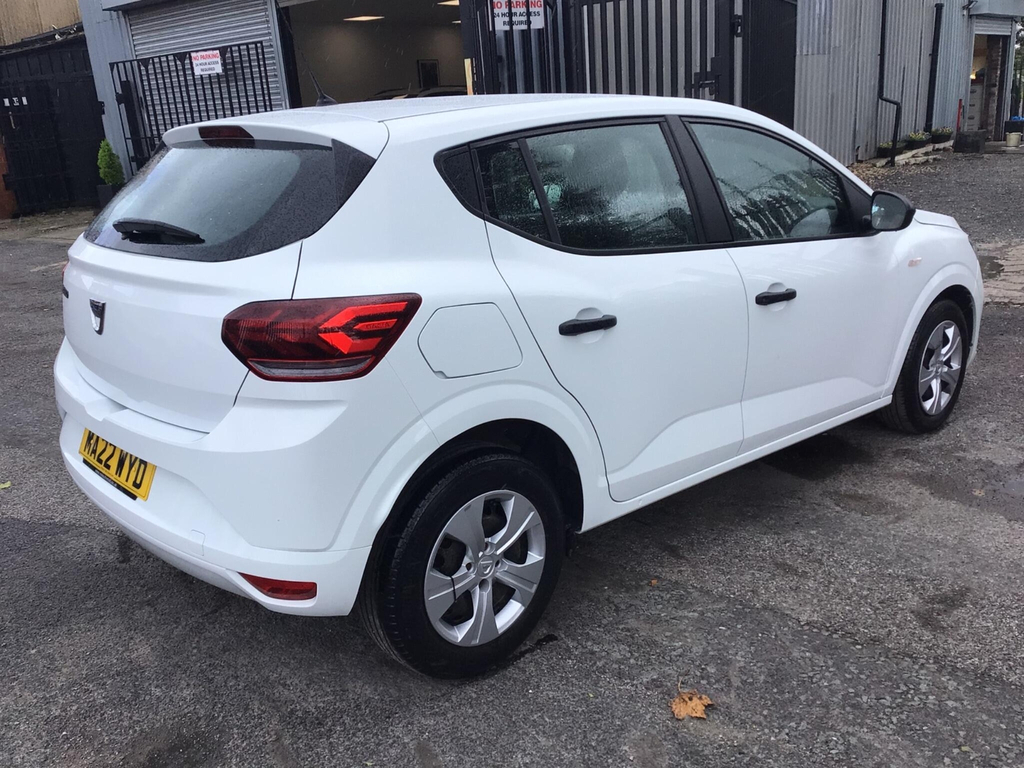 Dacia Sandero 1.0 Sce Essential Euro 6 Ss White #3
