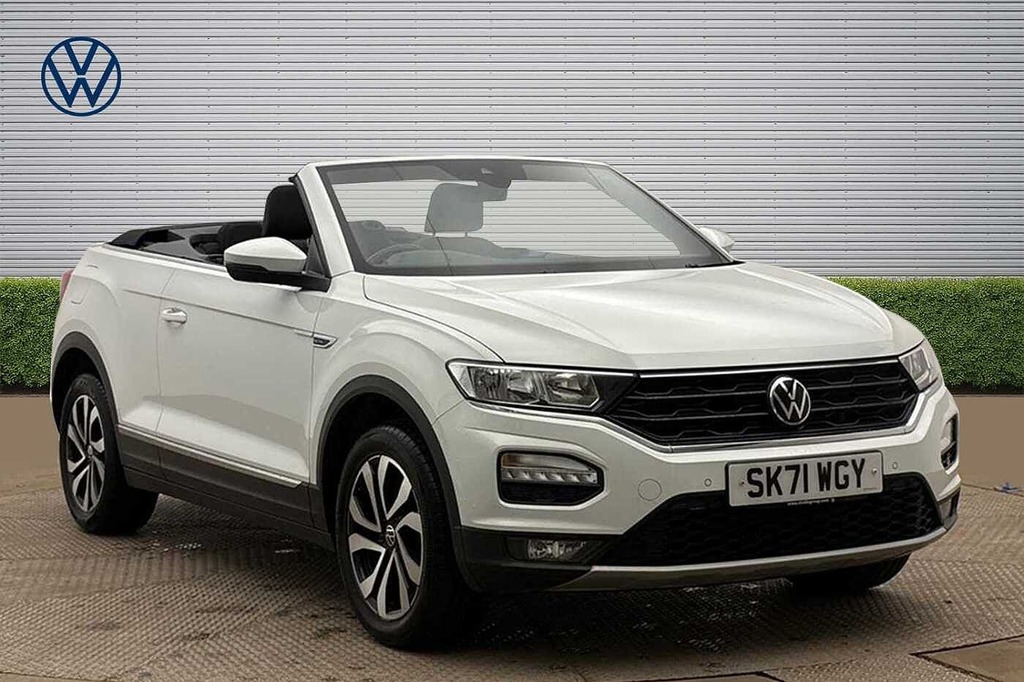 Volkswagen T-Roc 1.5 Tsi Evo Active Cabriolet Dsg White