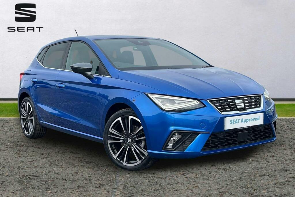 Seat Ibiza 1.0 Tsi Xcellence Lux Hatchback Dsg Blue