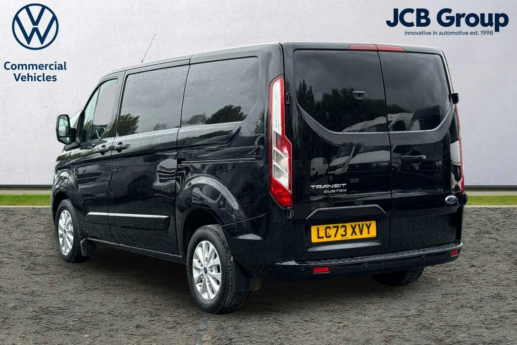 Ford Transit Custom 2.0 300 Ecoblue Limited Panel Van Manua LC73XVY Black #3