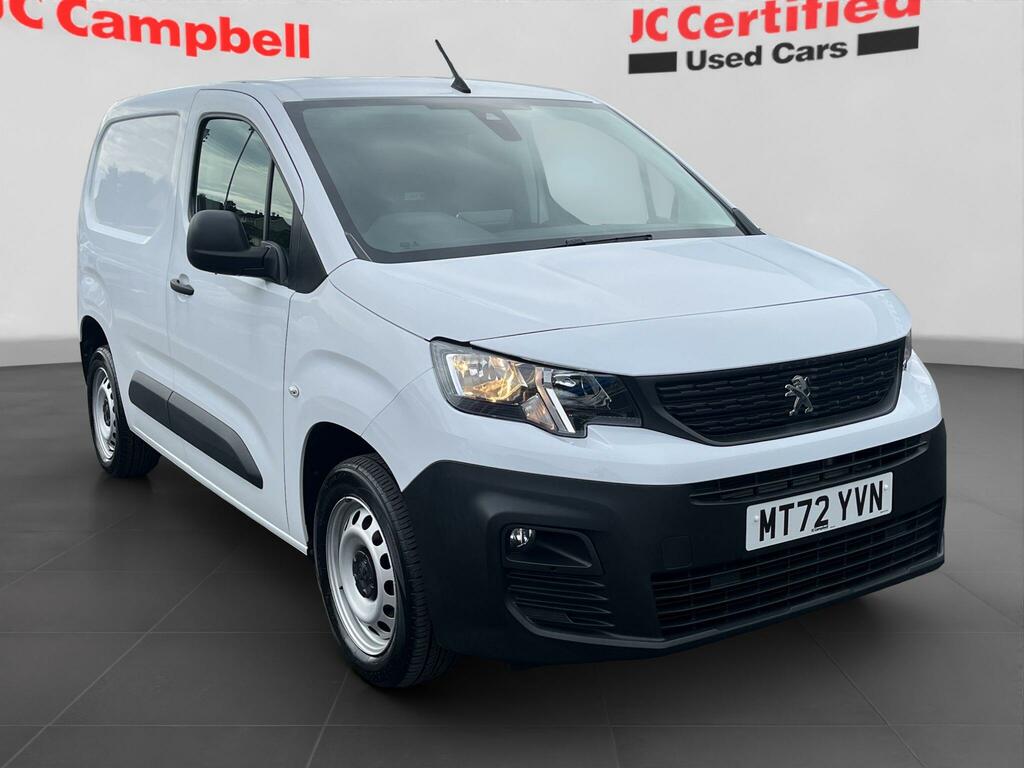Peugeot Partner 1.5 Bluehdi 1000 Professional Premium Standard P White