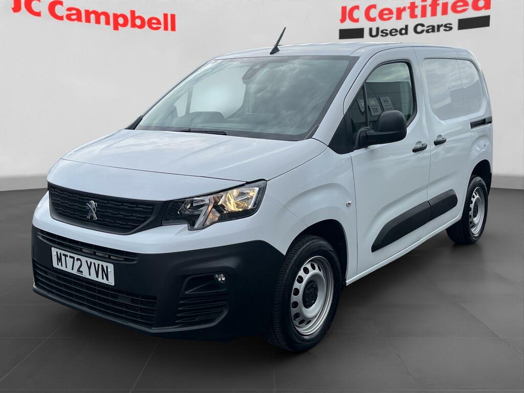 Peugeot Partner 1.5 Bluehdi 1000 Professional Premium Standard P White #3