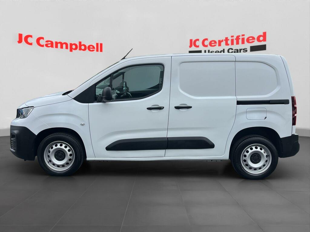 Peugeot Partner 1.5 Bluehdi 1000 Professional Premium Standard P White #4