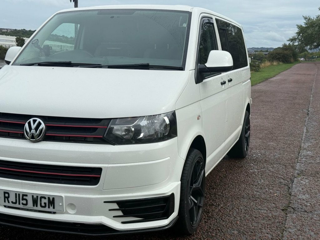 Volkswagen Transporter Minibus Silver #30