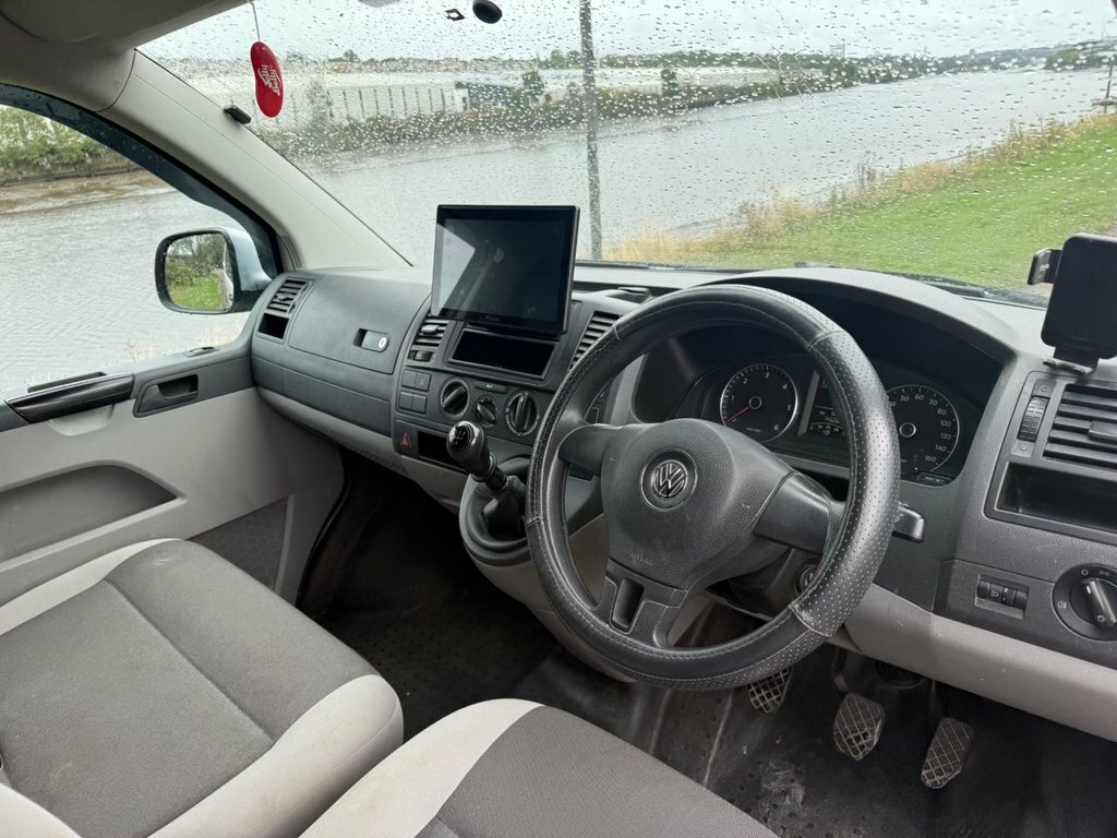Volkswagen Transporter Minibus Silver #9