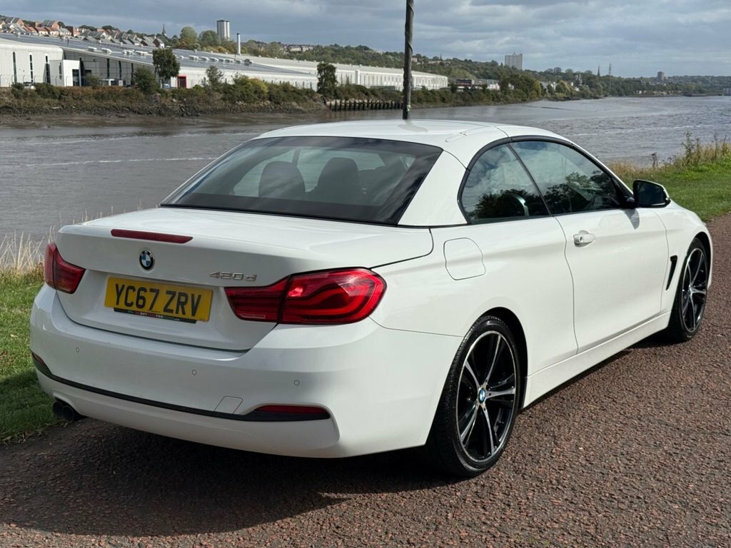 BMW 4 Series 2L Sport White #4