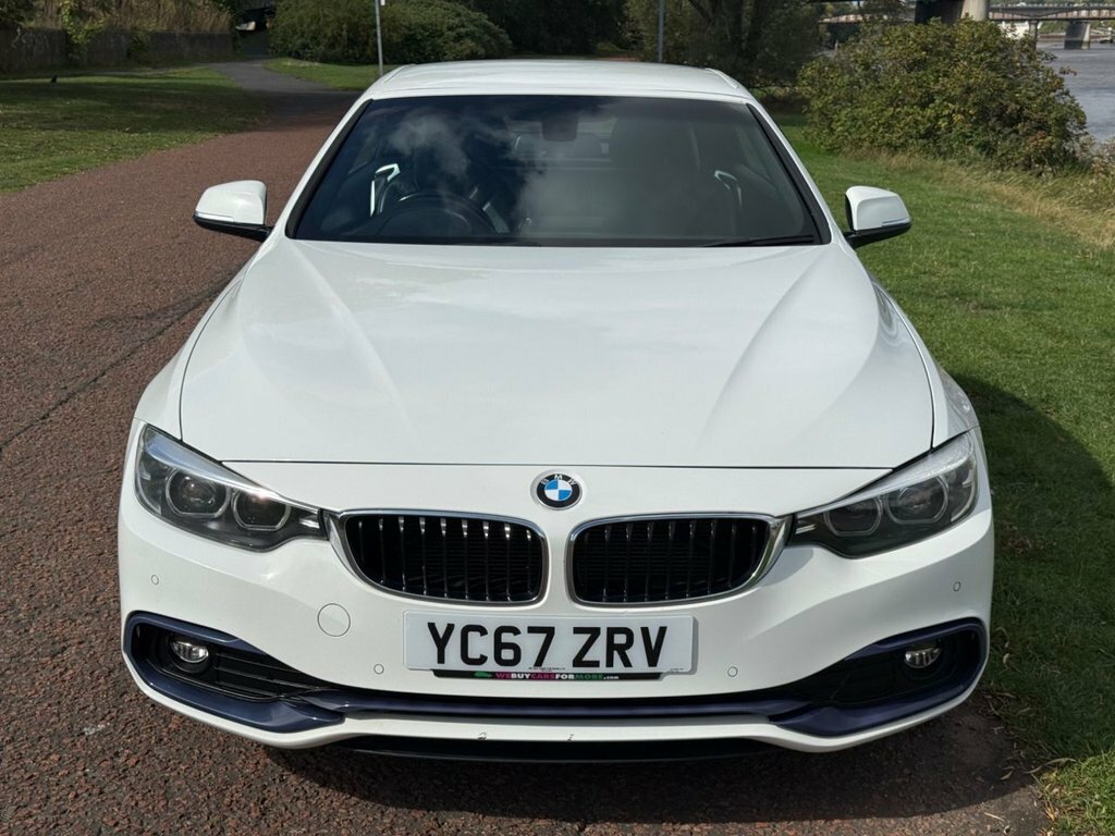 BMW 4 Series 2L Sport White #2