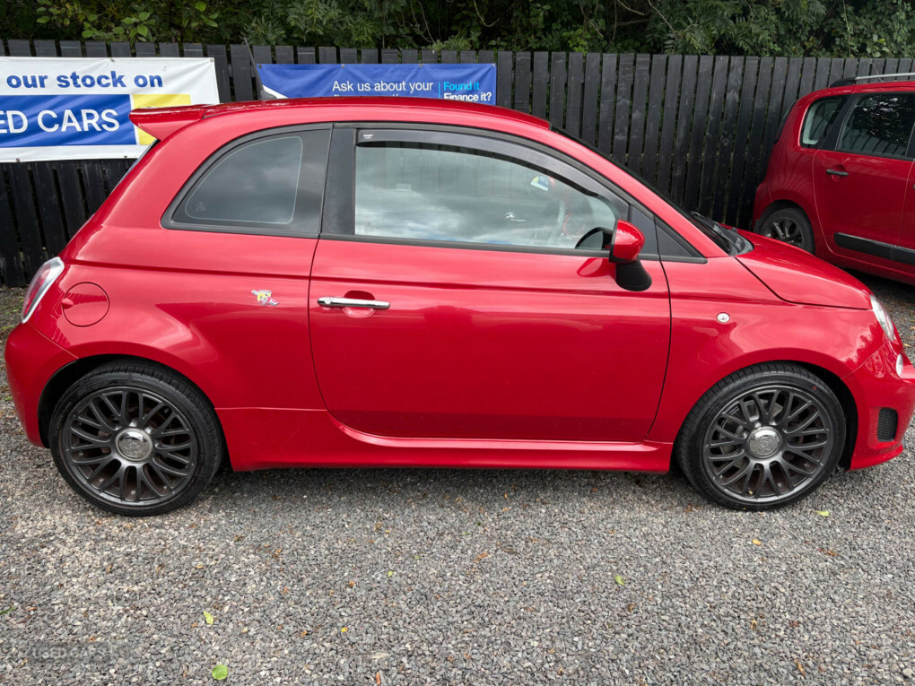 Abarth 500 Hatchback 1.4 Abarth 500 1.4 Tjet 135 Hp 2014 Red #7