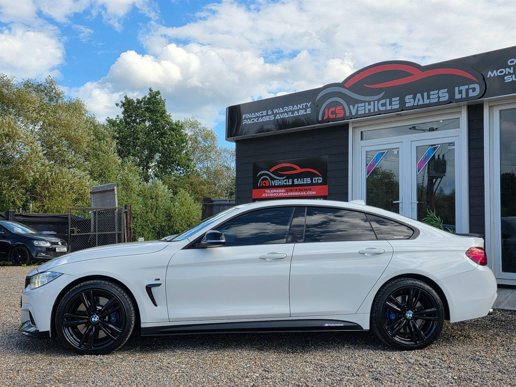 BMW 4 Series Hatchback Blue #12
