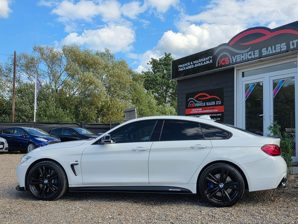 BMW 4 Series Hatchback Blue #11
