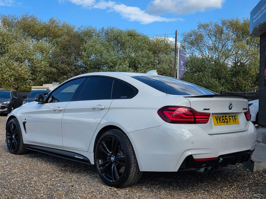 BMW 4 Series Hatchback Blue #9
