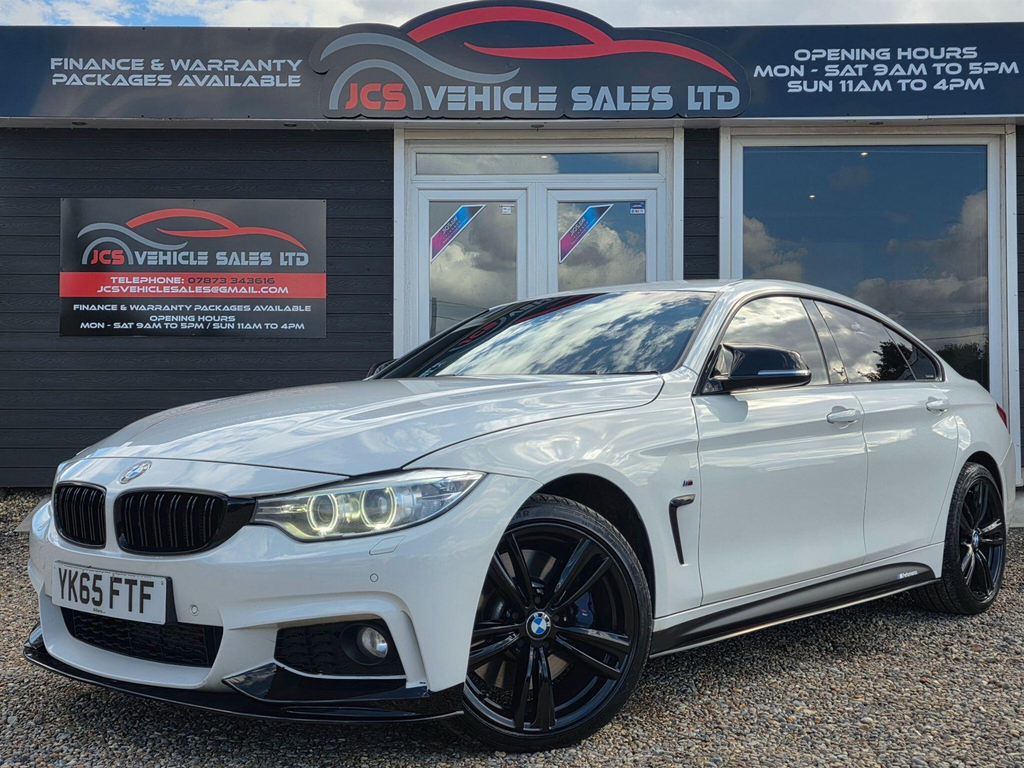 BMW 4 Series Hatchback Blue #14
