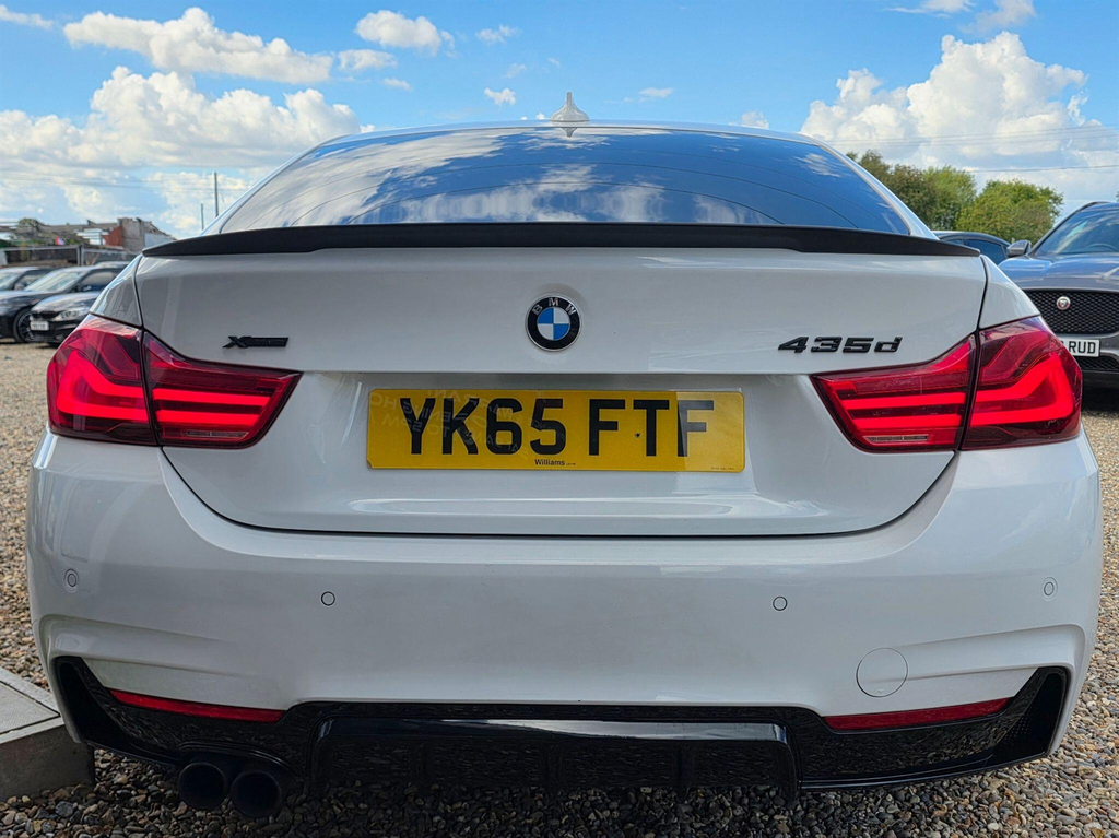 BMW 4 Series Hatchback Blue #8