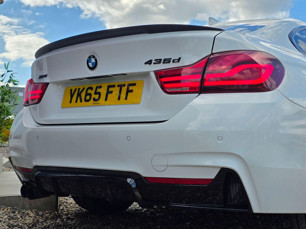 BMW 4 Series Hatchback Blue #7