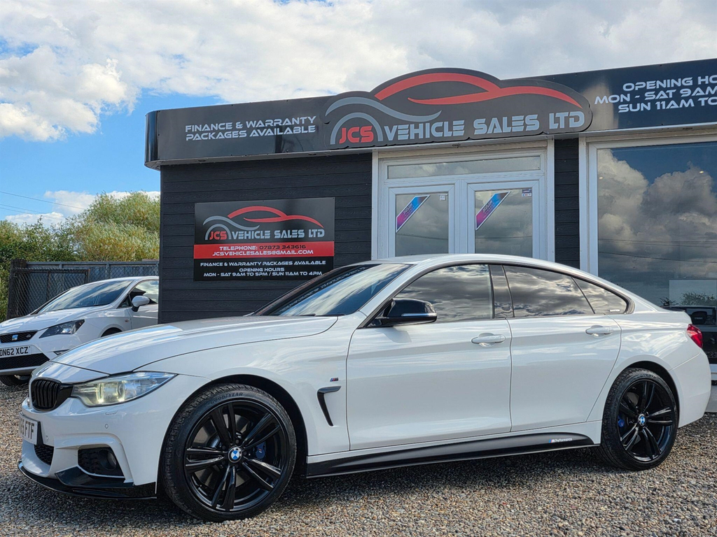 BMW 4 Series Hatchback Blue #13