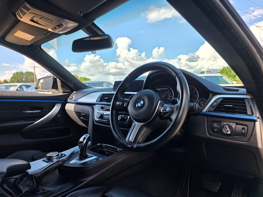 BMW 4 Series Hatchback Blue #24