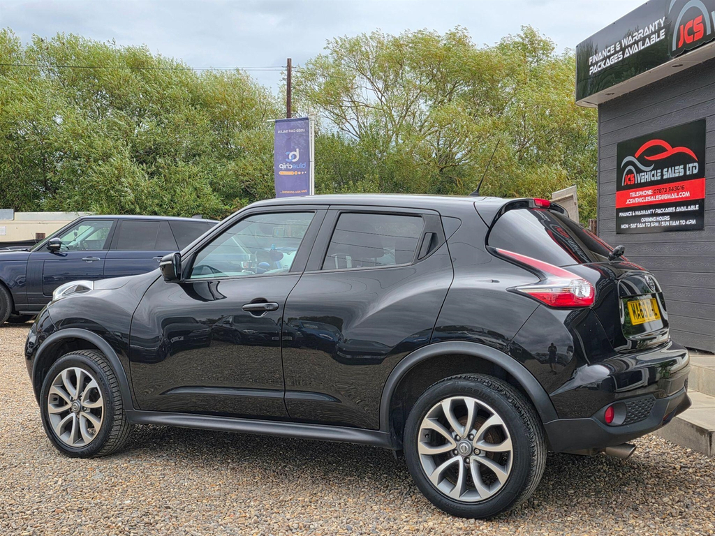 Nissan Juke Acenta Dci 110 White #9