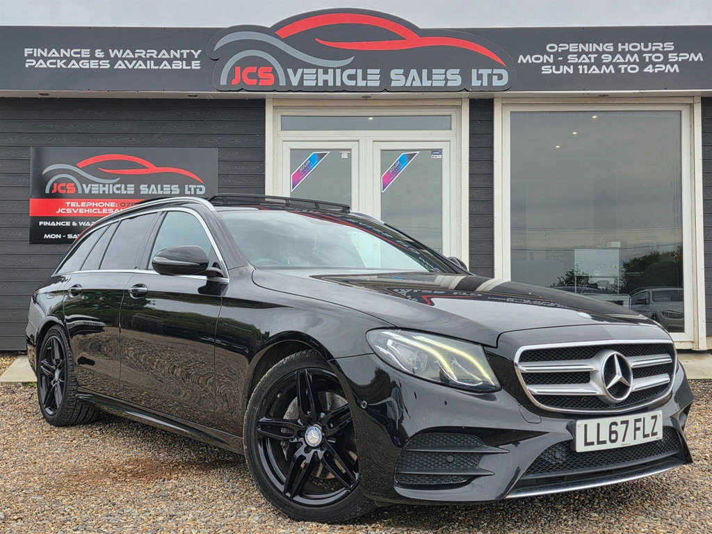 Mercedes-Benz E Class 2.0 D Amg Line Premium G-tronic Euro 6 Ss Black