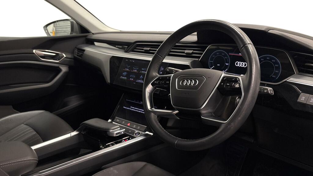 Audi Q8 e tron Black Edition Quattro Blue #6