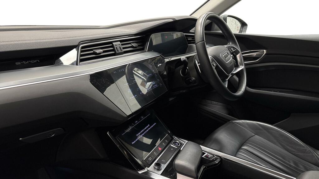 Audi Q8 e tron Black Edition Quattro Blue #2