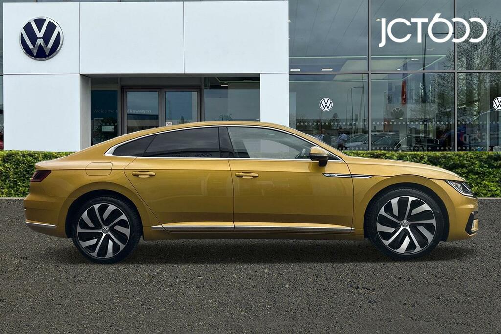 Volkswagen Arteon Hatchback White #4