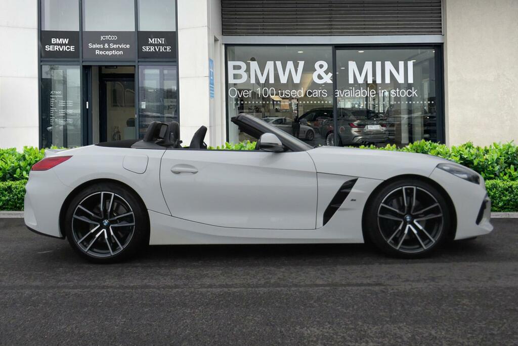 BMW Z4 Convertible Blue #3