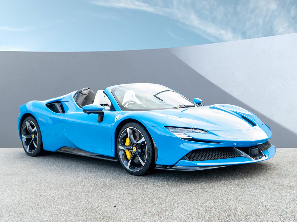 Ferrari Sf90 Spider Convertible Red #1
