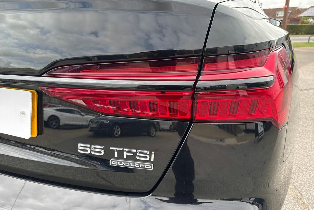 Audi A6 Saloon Sport White #18