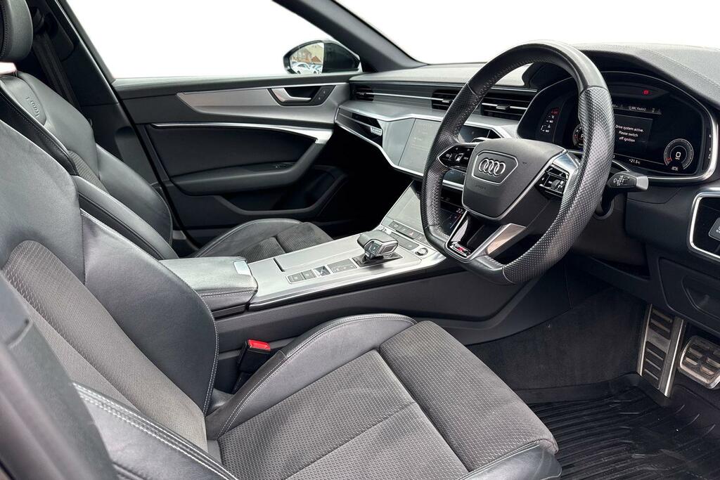 Audi A6 Saloon Sport White #6