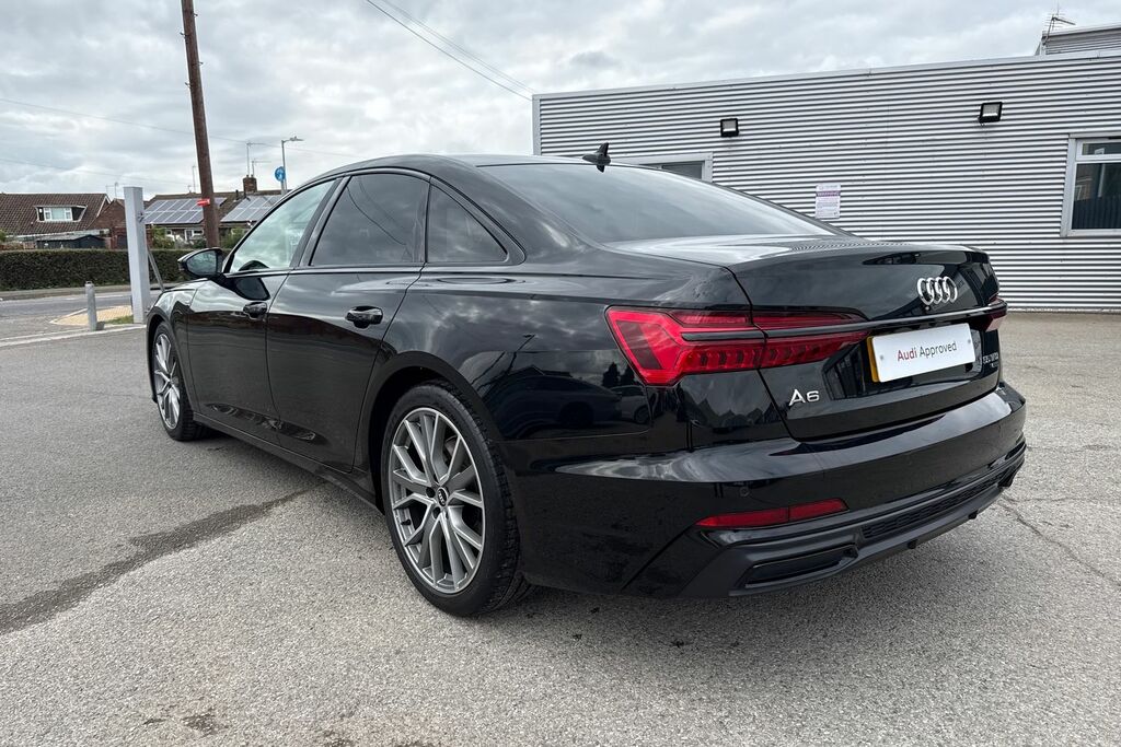 Audi A6 Saloon Sport White #27