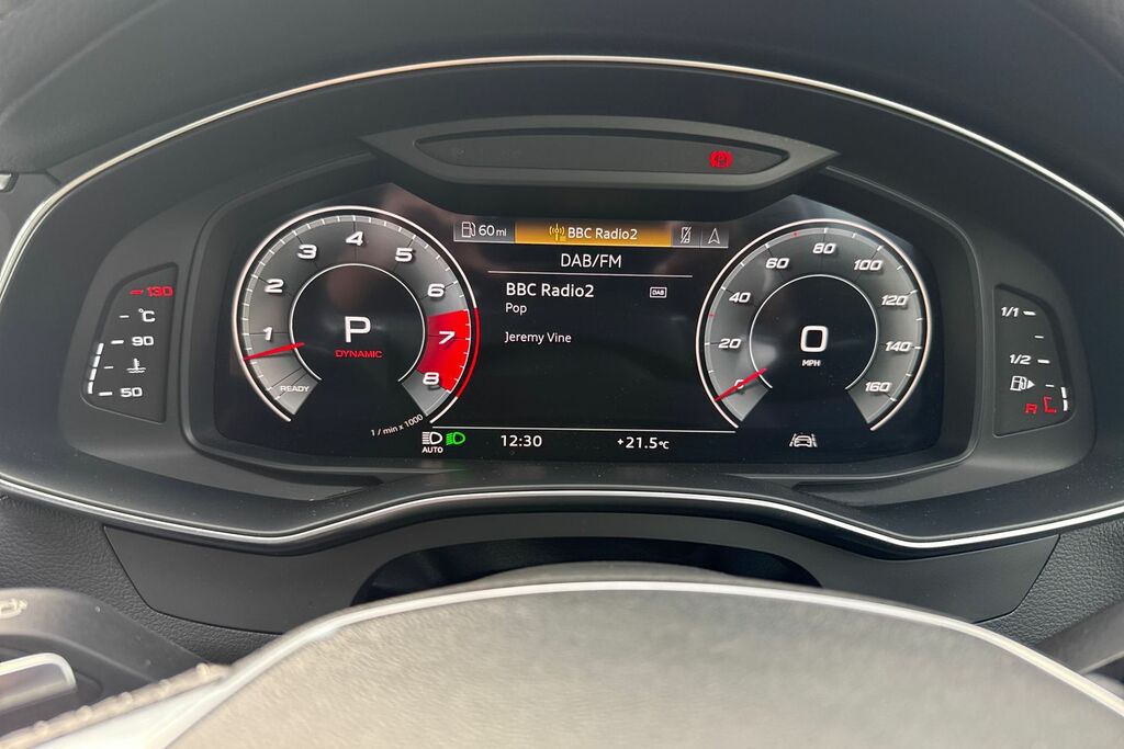 Audi A6 Saloon Sport White #15