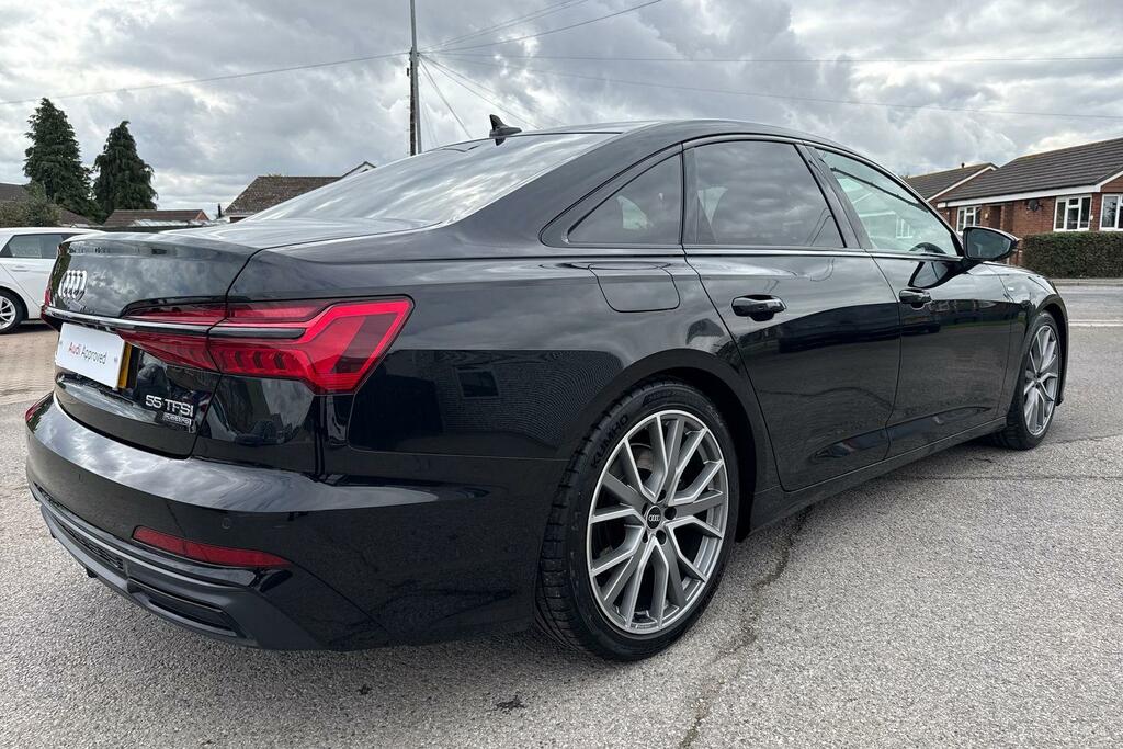 Audi A6 Saloon Sport White #30