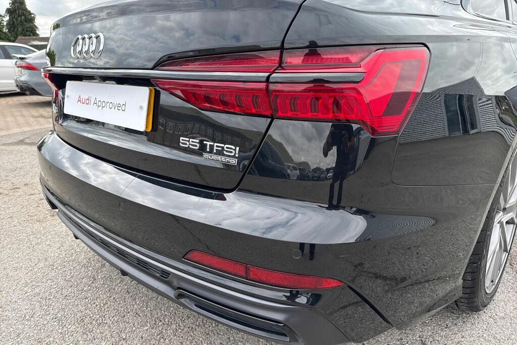 Audi A6 Saloon Sport White #29