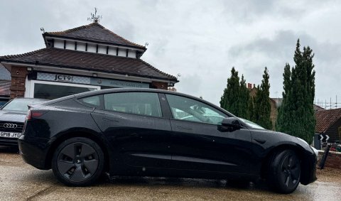 Tesla Model 3 Long Range Awd Black #2