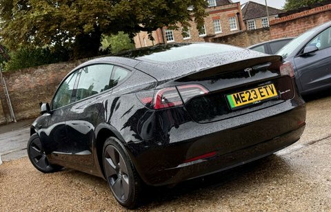 Tesla Model 3 Long Range Awd Black #6