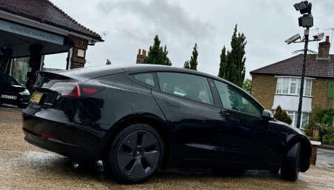 Tesla Model 3 Long Range Awd Black #3