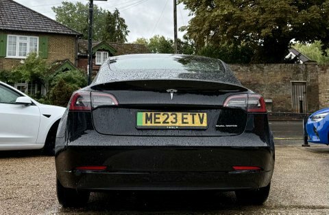 Tesla Model 3 Long Range Awd Black #5